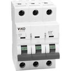 Viko - 6VTB-3C32 3x32A 6kA C Tipi Otomatik Sigorta - 1