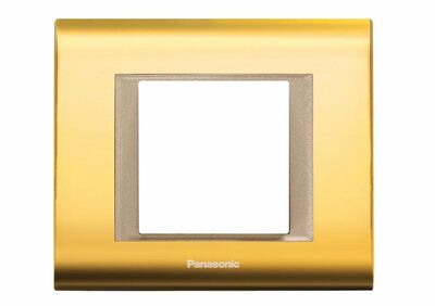 Viko Panasonic Thea 2M Sistema Gold+Dore Çerçeve - 1