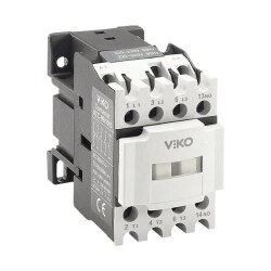 Viko - VTC-12/10/S-SN2 12A 3P1NO Coil 230V AC Kontaktör - 1