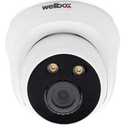 Wellbox 4mp IP POE Kamera Gece Görüşü Renkli İç Mekan - 1