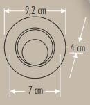 Cata CT-5252 7w Akik Cob Led Armatür Spot Armatür Saten Kasa Beyaz Işık - 2