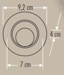 Cata CT-5252 7w Akik Cob Led Armatür Spot Armatür Saten Kasa Beyaz Işık - 2