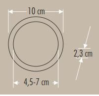 Cata CT-5645 6W Plus Led Panel Spot Armatür Ayarlanabilir Beyaz Işık - 3