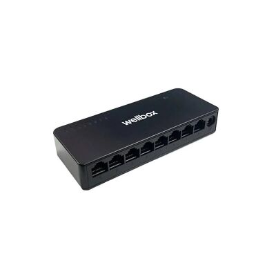 Wellbox Gigabit Ethernet Switch 8 Kanal 100-1000 Mbps - 1