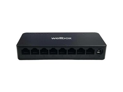 Wellbox Gigabit Ethernet Switch 8 Kanal 100-1000 Mbps - 2