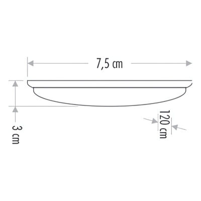 Cata CT-2476 72W 120cm Ledli Bant Armatür Günışığı - 2