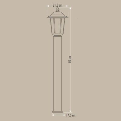 Cata Ct-7113 Parma Fener Set Üstü 90 Cm - 3