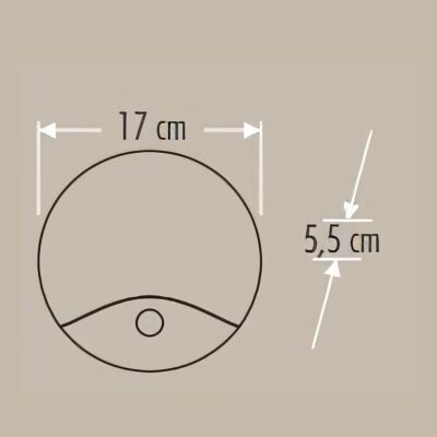 Cata CT-7092 20W Sıva Üstü Led Sensörlü Bahçe Armatür (Günışığı-4000K) - 3