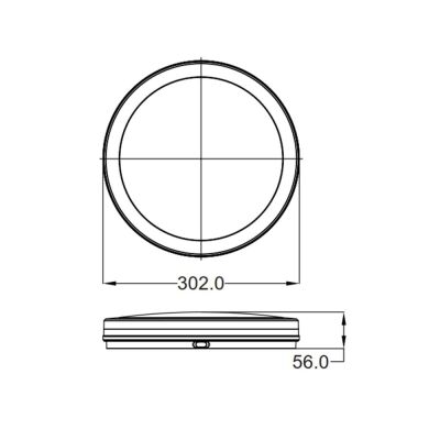 Jupiter LW300 Led Plastik Tavan Armatürü 30W - 2