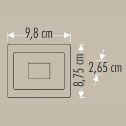 Cata Ct-4656 20w Slim Led Projektör (Günışığı) - 2