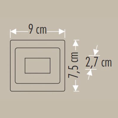 Cata Ct-4655 10w Slim Led Projektör Günışığı - 2