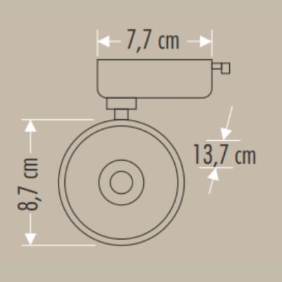 Cata CT-5315 36W Venüs Led Ray Spot Armatür 6000K Beyaz Işık - 2