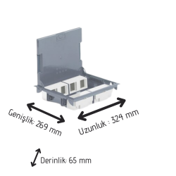 Legrand Döşeme Altı Buat 7031.16M 089626 - 2