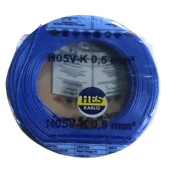 Hes Nyaf Kablo 0,50 mm² Mavi ( H07v-K ) - 1