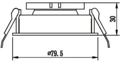 Jupiter JH718 B&S Hareketli Spot Gu-10 - 2