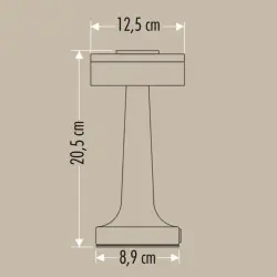 Cata CT-8435 Oslo Şarjlı Masa Lambası - 2