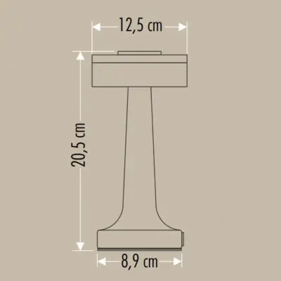 Cata CT-8435 Oslo Şarjlı Masa Lambası - 2