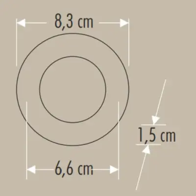 Cata CT-5144 3w Slim Led Spot Panel Armatür Günışığı - 2