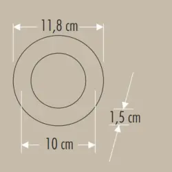 Cata CT-5145 6W Slim Led Panel Spot Armatür 4000K Ilık Beyaz - 2