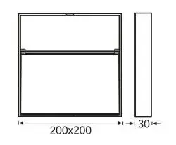 Jupiter LW453 Led Bahçe Aplik (3000K) - 2