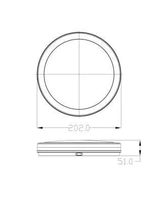 Jupiter LW301 Led Plastik Tavan Armatürü 20W - 2