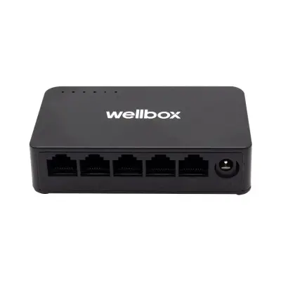 Wellbox Hızlı Ethernet Switch 5 Kanal 10-100 Mbps - 1