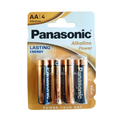 Panasonic Alkaline Power AA Alkalin Pil 4'lü Paket - 1