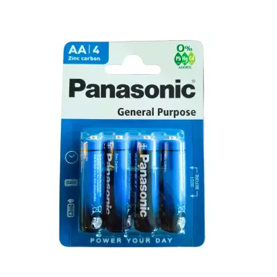 Panasonic Manganez AA Kalem Pil R6BE/4PS 4'lü Paket - 1