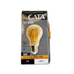 Cata CT-4285 4W Rustik Led Ampul E27 Amber - 2