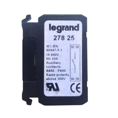 Legrand 27825 10A CTX1 110A Yardımcı Kontak - 1