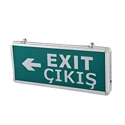 Cata Ct-9166 Exit Çıkış Armatürü Ledli 3 Saat Akülü - 1