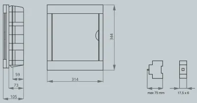 Viko Sıva Altı Sigorta Kutusu 24-lü Halogen Free - 2