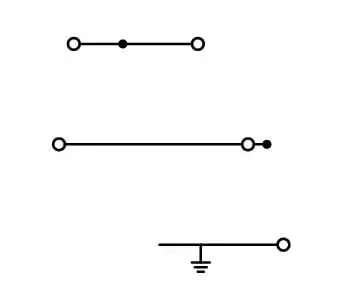 Wago 3-katlı 4 (2,5) mm2 Ray Klemens Gri N/L/PE,Gri - 3