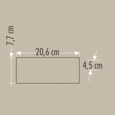 Cata CT-8013 15 Watt Kapri Led Aplik Amber Rengi (Dış Mekan) - 5