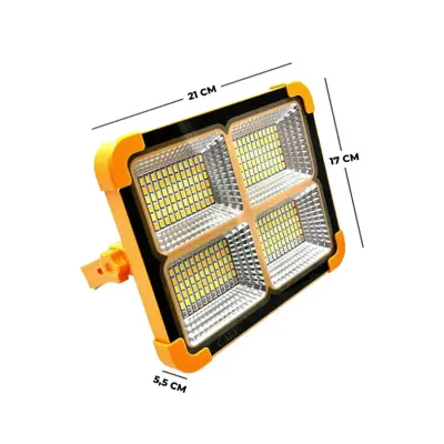 Cata CT-4698 200W Solar Led Projektör Taşınabilir - 2