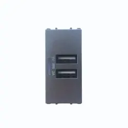 Thea Panasonic Modüler Füme Usb Priz Alt+Düğme Kapak 1M 5V2A - 1