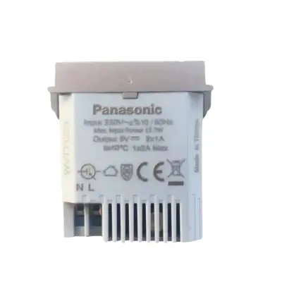 Thea Panasonic Modüler Antrasit Usb Priz Düğme Kapak 1M 5V 2A - 2