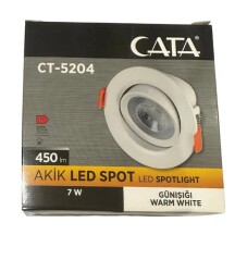 Cata CT-5204 7W Akik SMD LED Spot Armatür Günışığı - 2