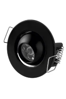 Cata 1,5W Power LED Ufo Spot Siyah Kasa (Beyaz Işık) - 1