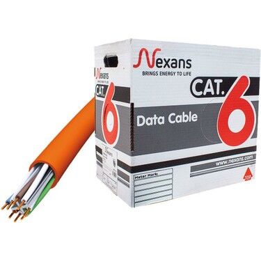Nexans CAT 6 U/UTP 23 AWG LSOH Turuncu 305m - 1