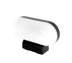 ACK AG40-01602 10W Led Duvar Apliği Siyah Gövde 3000K Günışığı - 1
